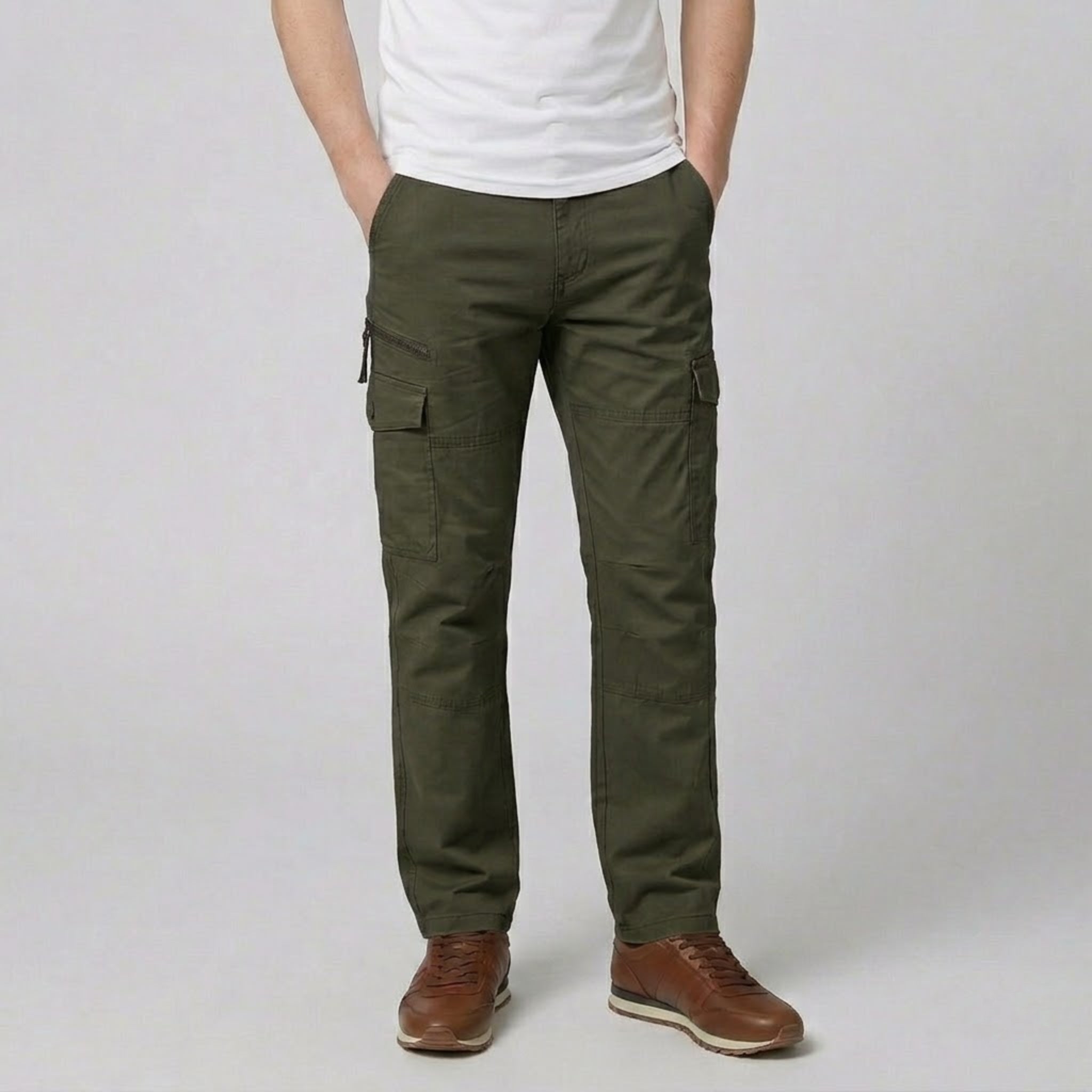 Men’s Multi-Pocket Cargo Trousers | Celestiella