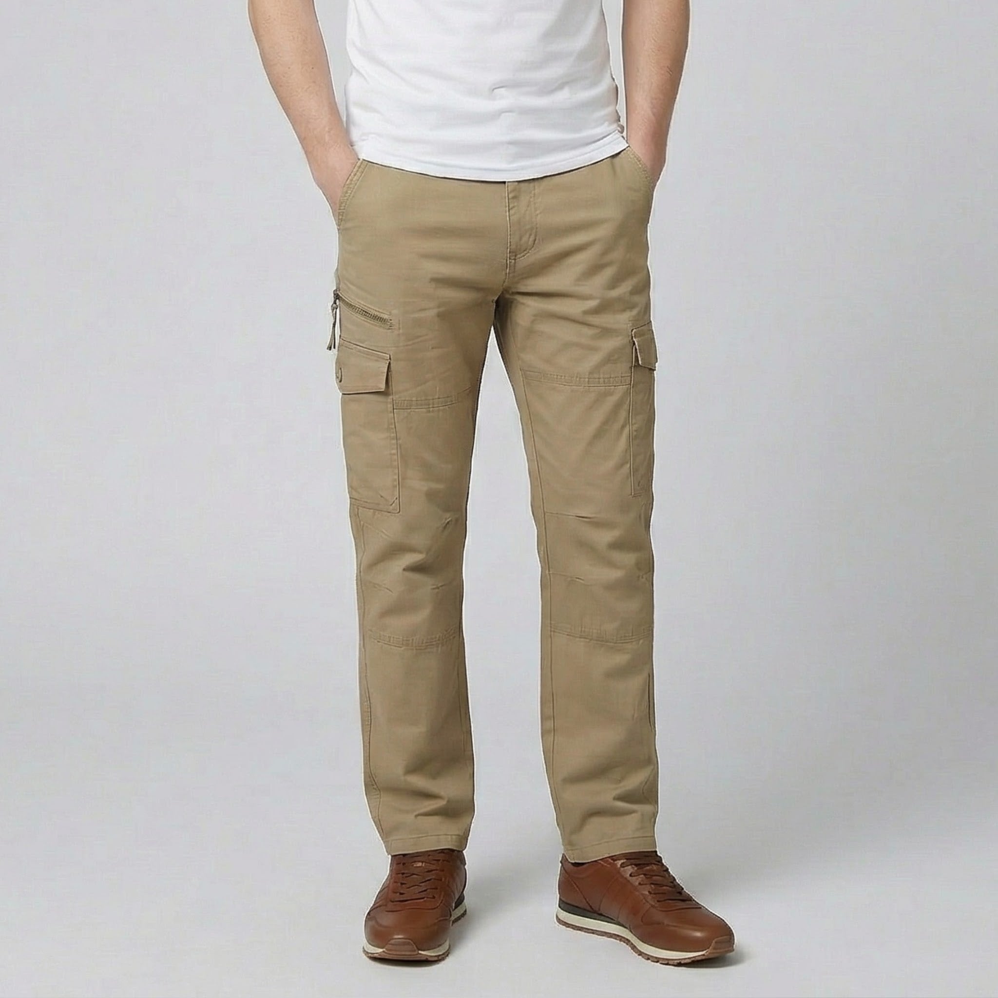 Men’s Multi-Pocket Cargo Trousers | Celestiella