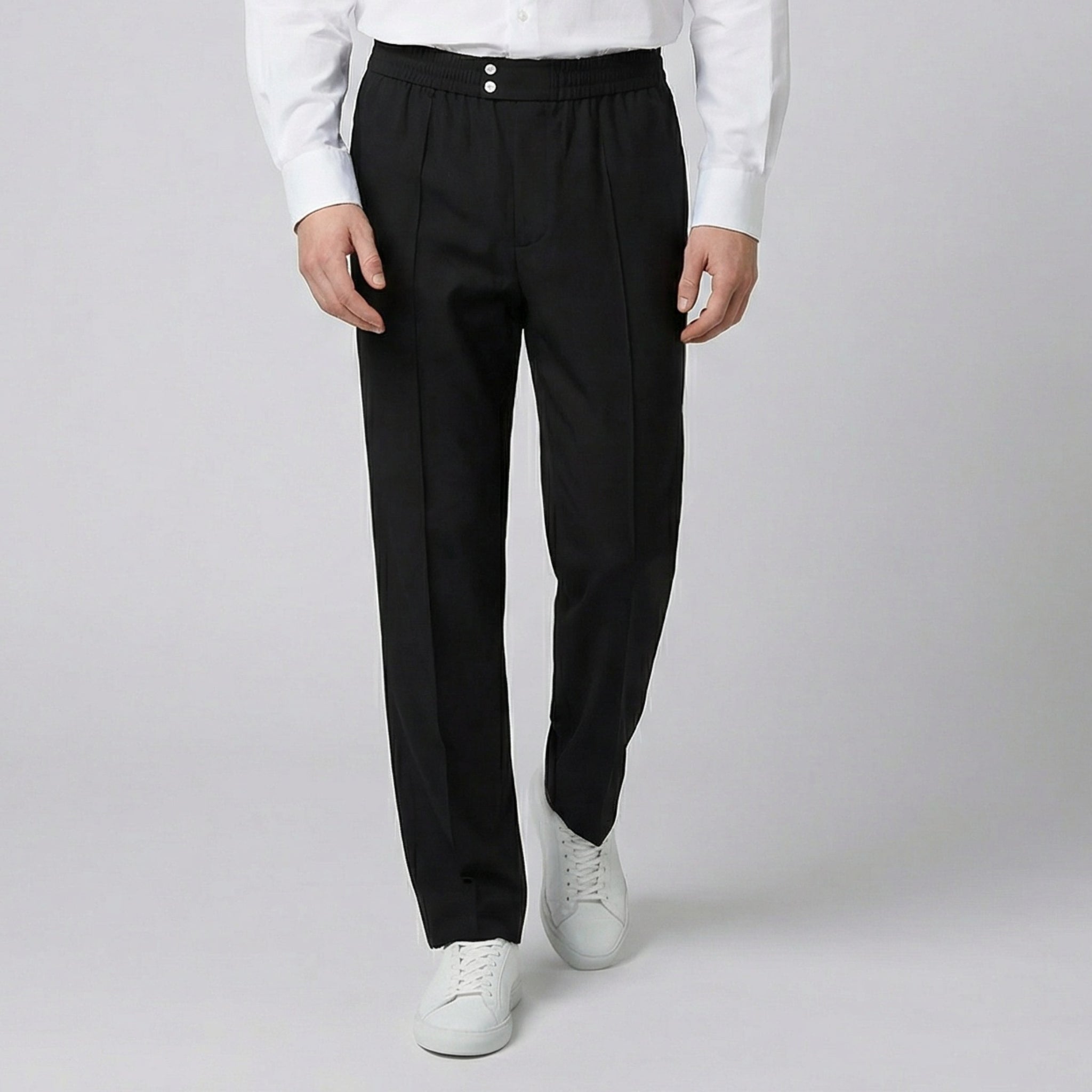 Men’s Straight-Leg Trousers | Celestiella
