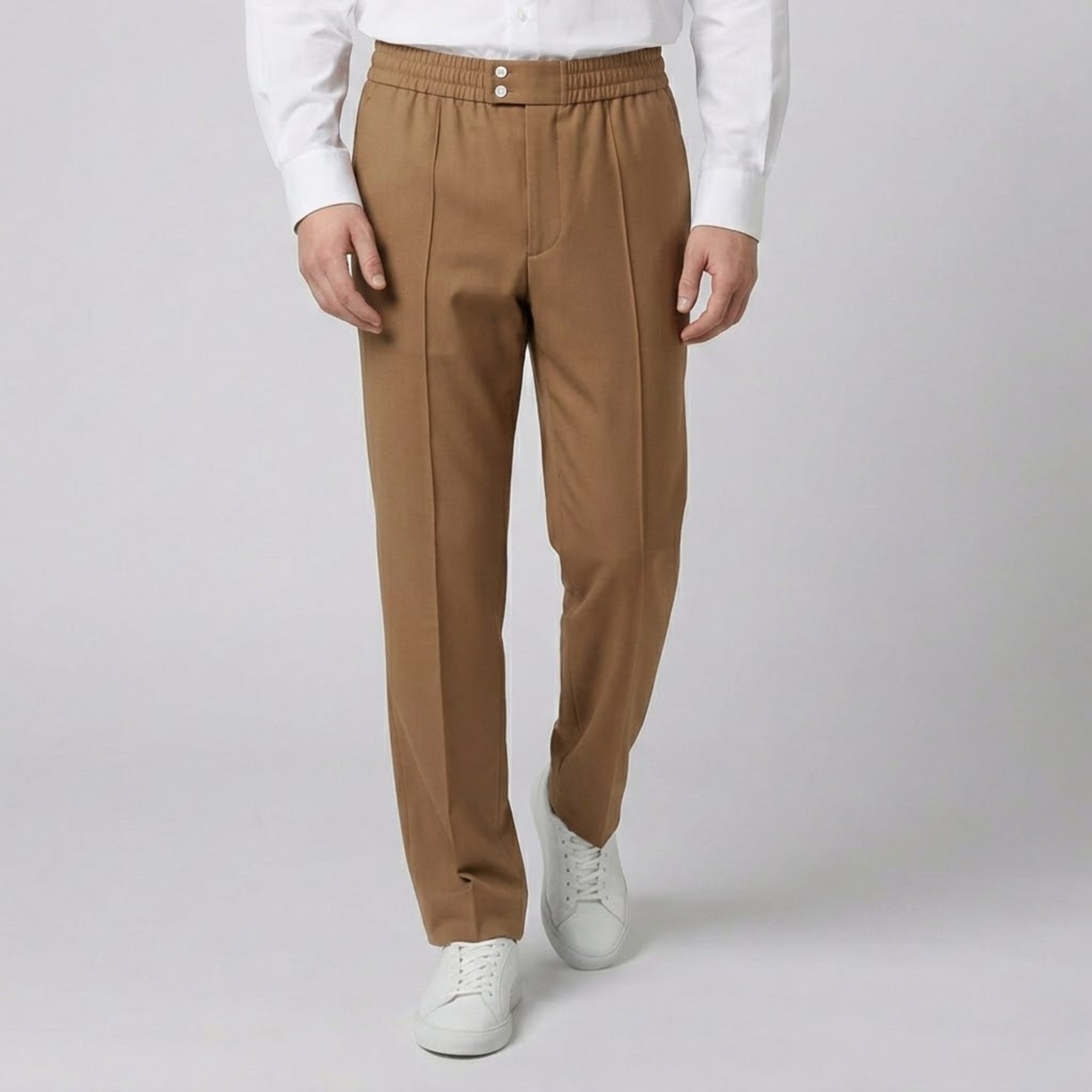 Men’s Straight-Leg Trousers | Celestiella
