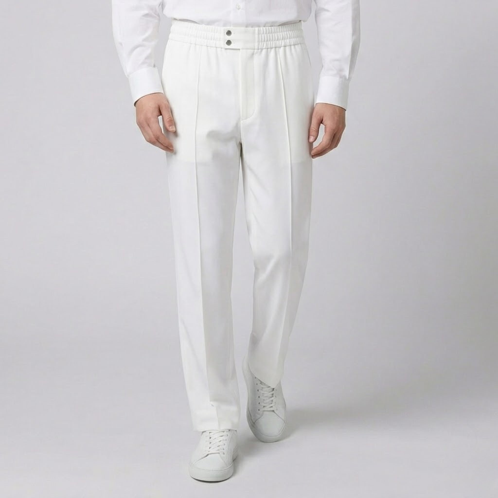 Men’s Straight-Leg Trousers | Celestiella