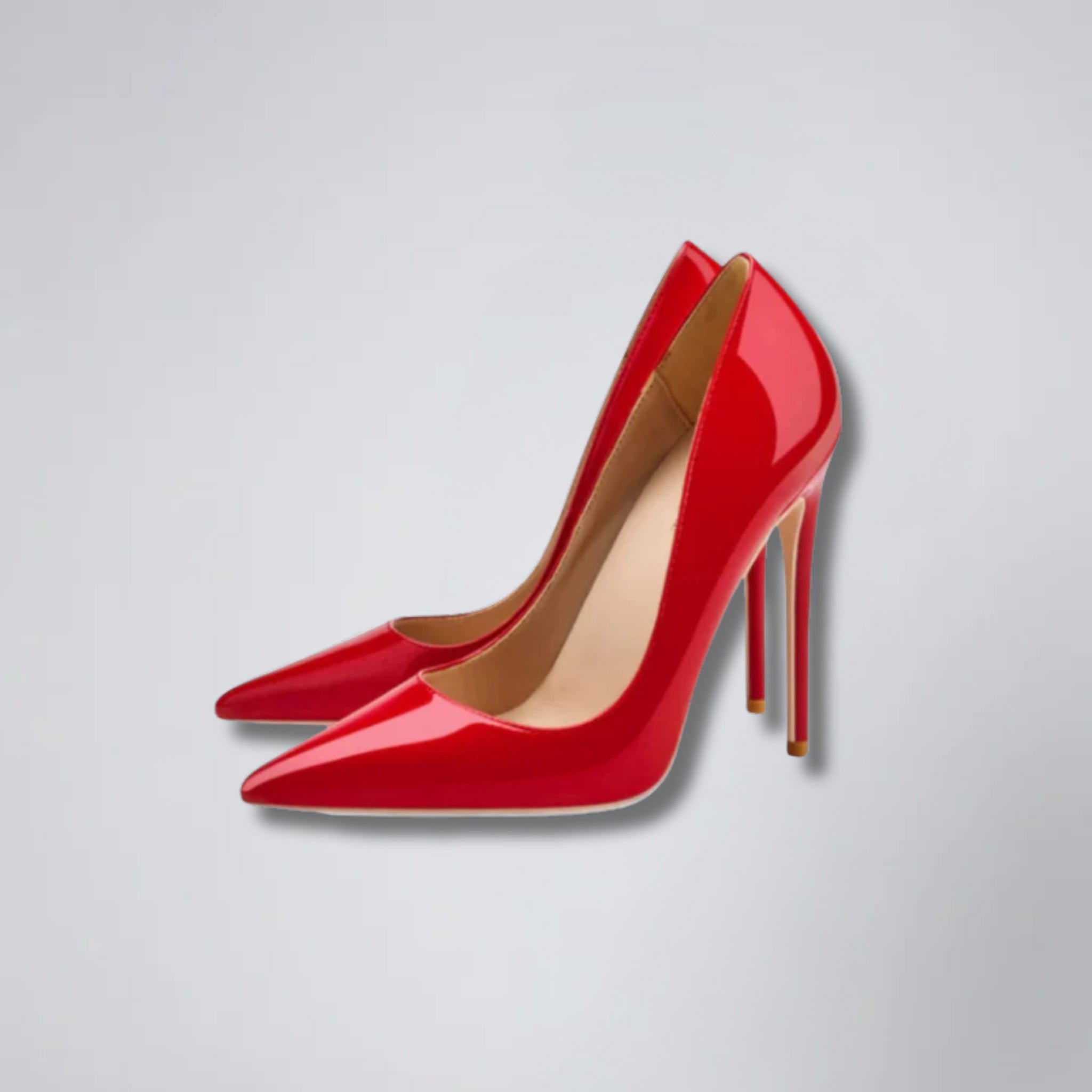 Celestiella - Women’s Deep Plum Patent Stiletto Pumps