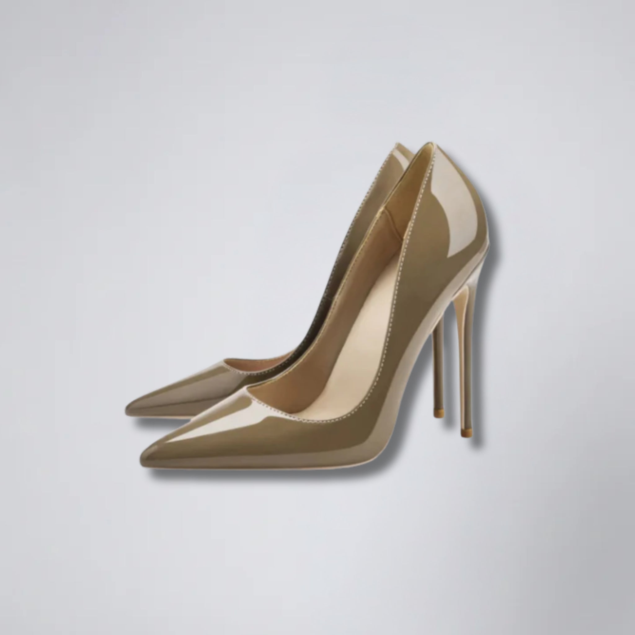 Celestiella - Women’s Deep Plum Patent Stiletto Pumps