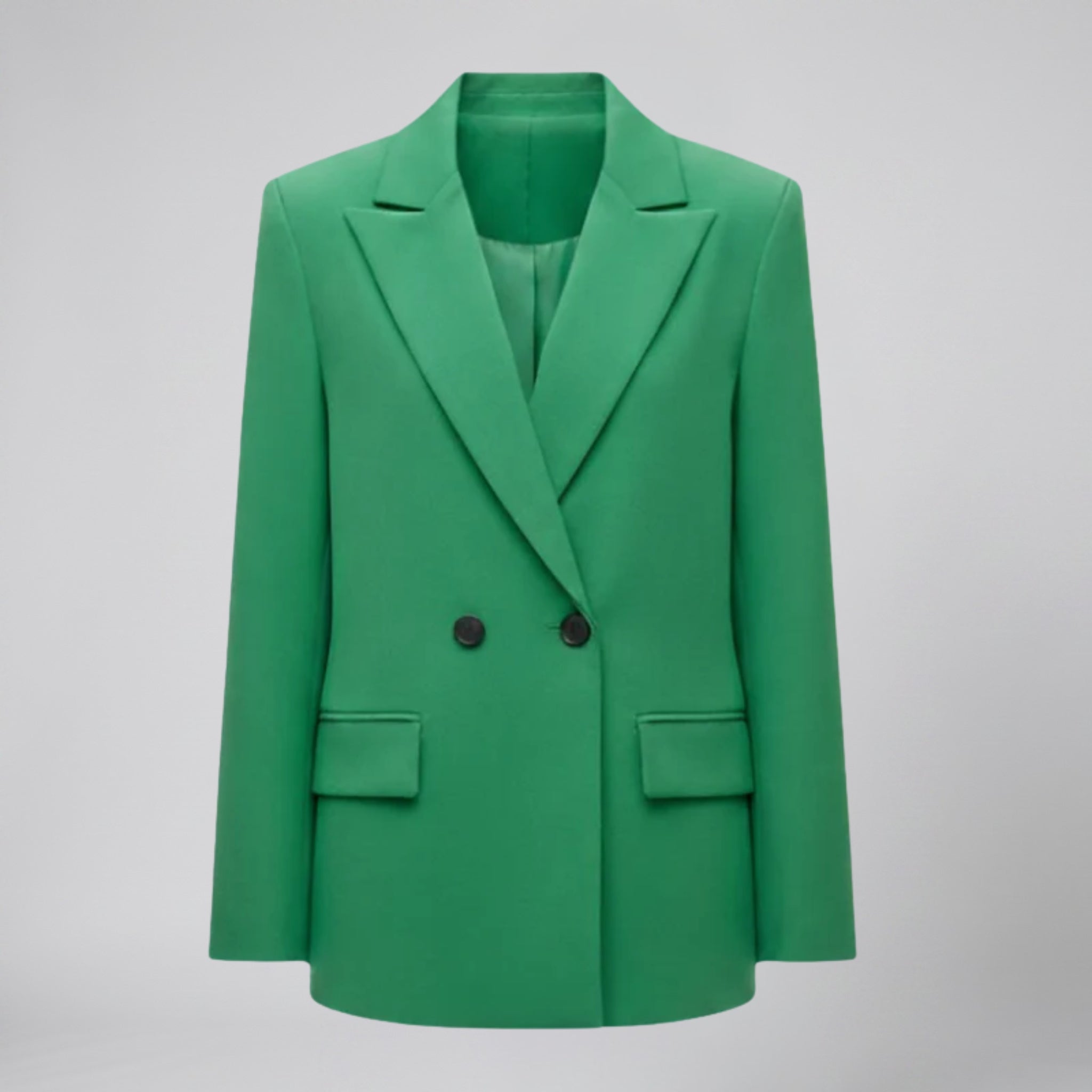 Women’s Double Breasted Notched Lapel Blazer | Celestiella