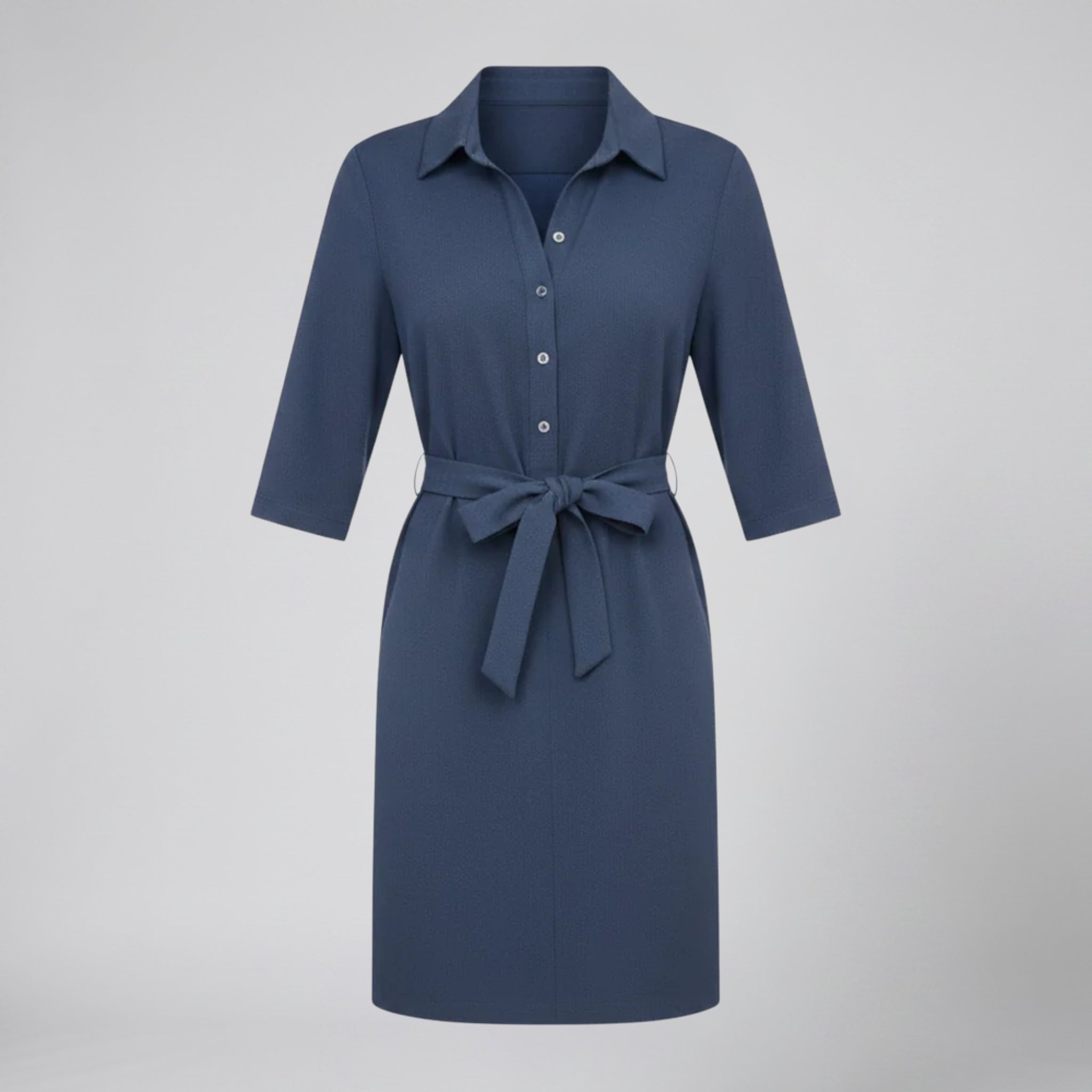 Women’s Half-Sleeve Shirt Dress | Celestiella