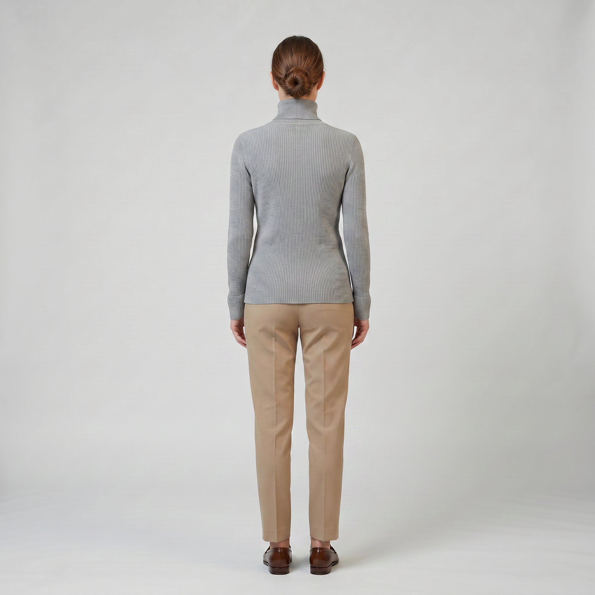 Women’s Ribbed Cashmere Turtleneck | Celestiella