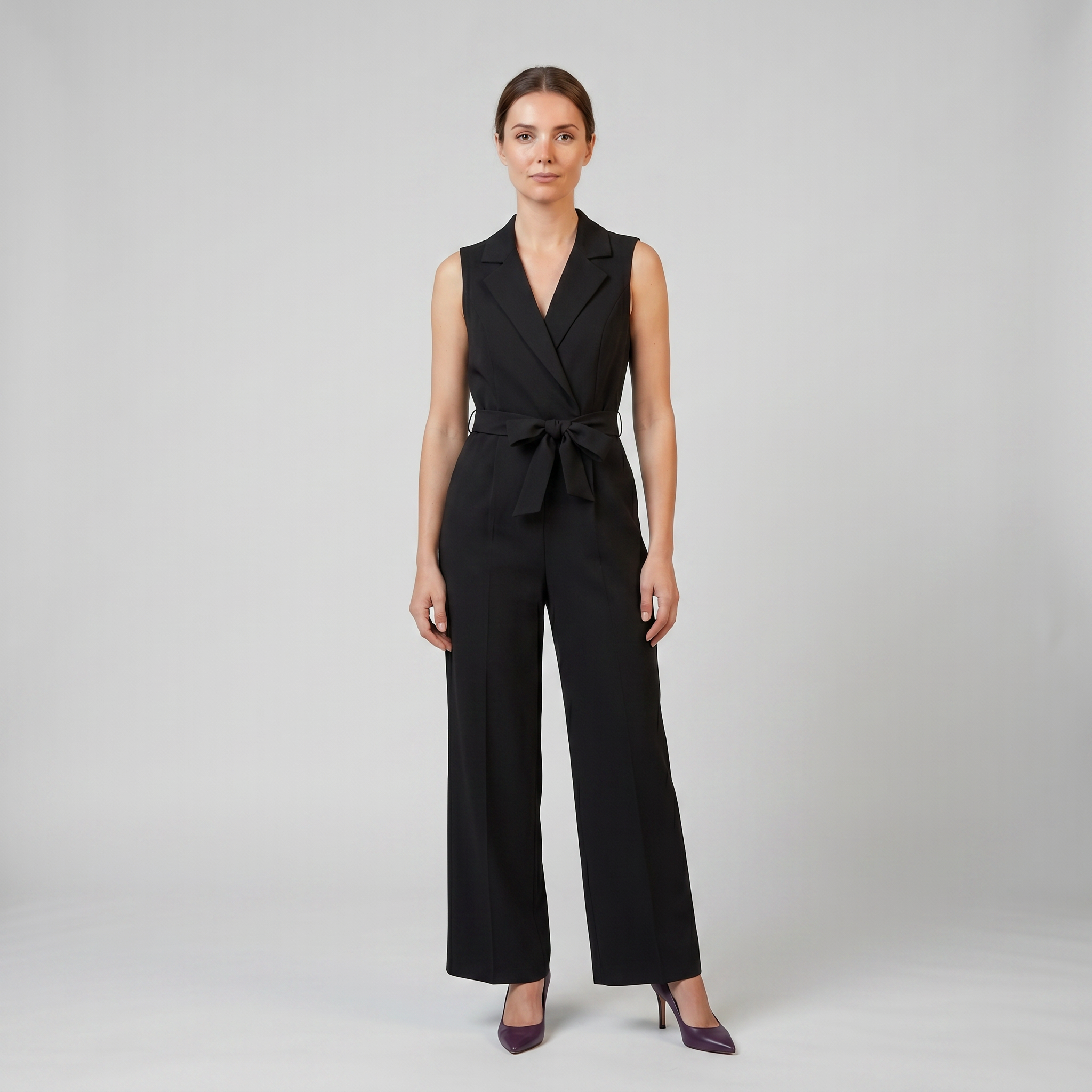 Women’s Sleeveless Wrap Jumpsuit | Celestiella