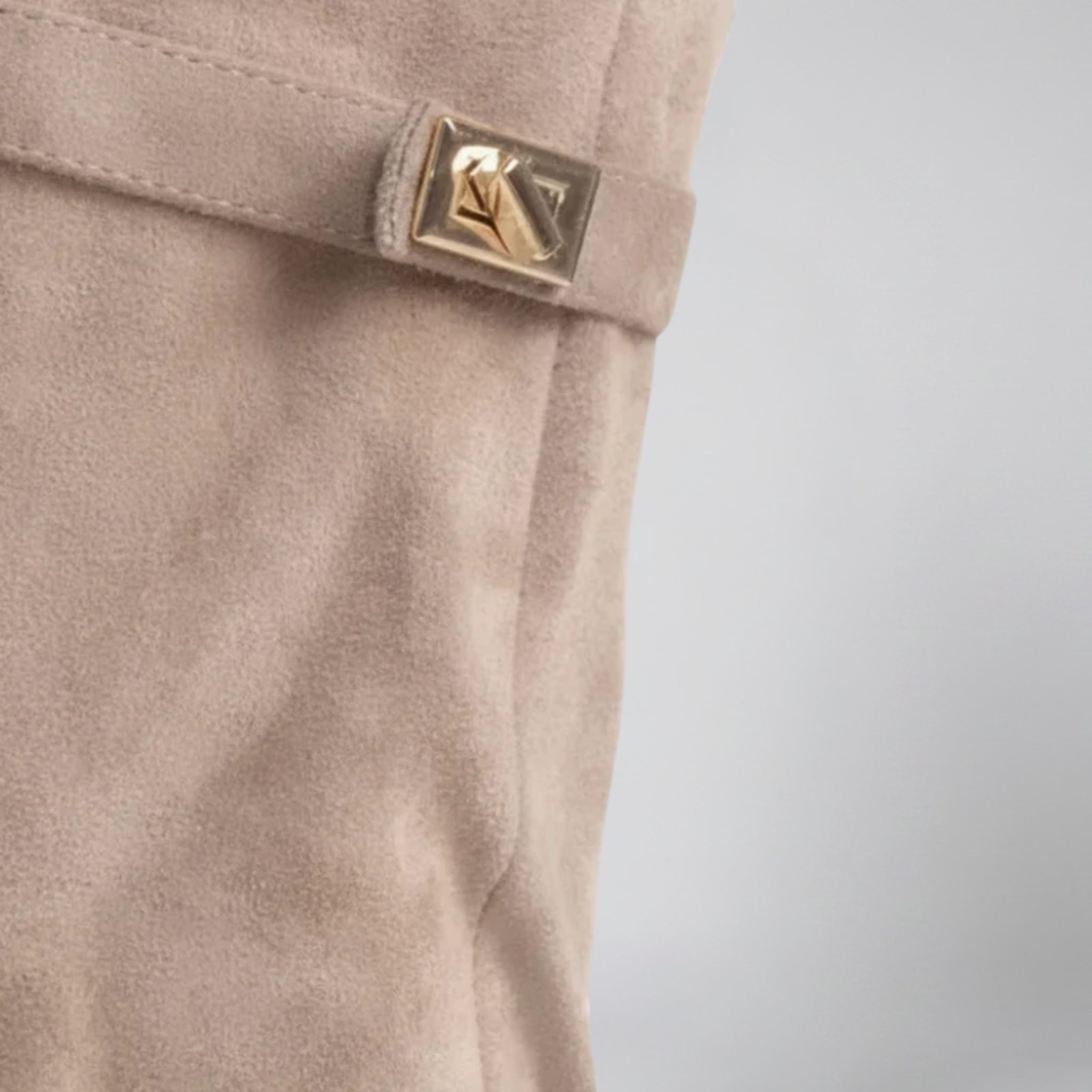 Women’s Suede Fold-Over Knee-High Boots | Celestiella