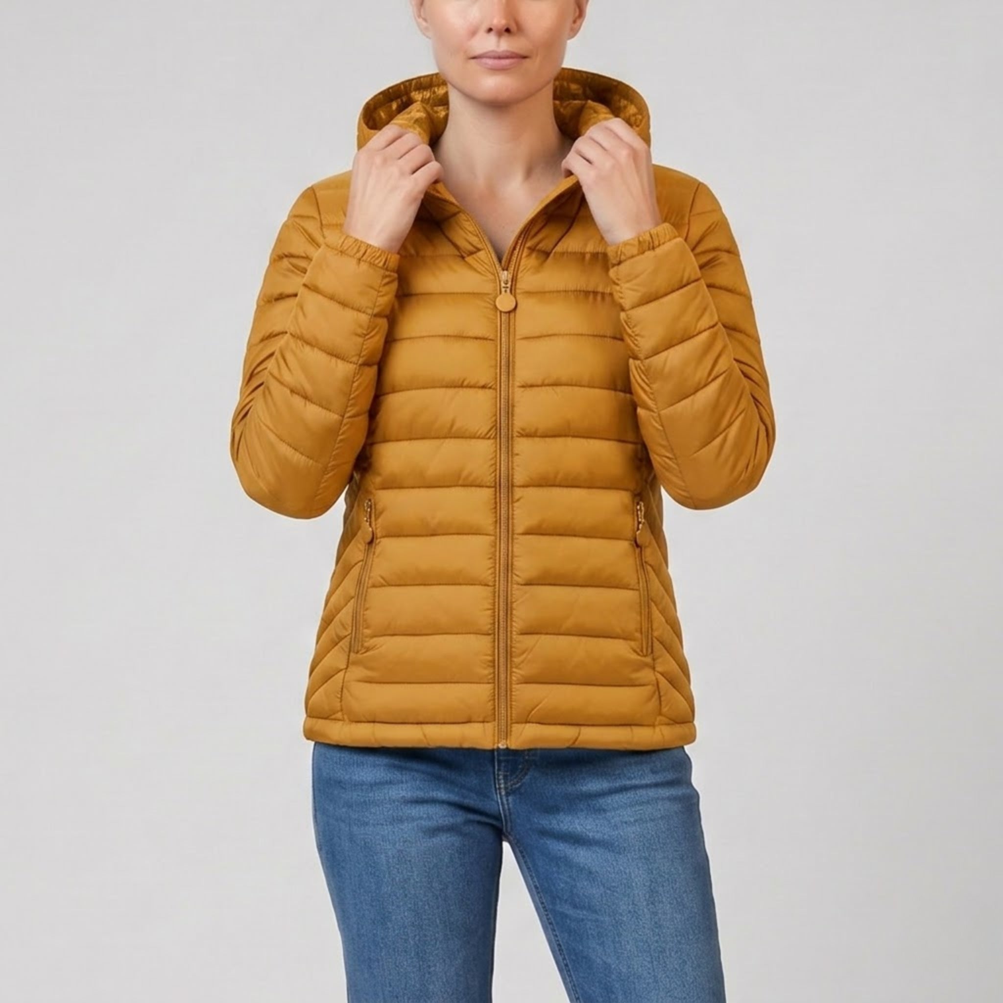 Women’s Lightweight Hooded Puffer Jacket | Celestiella