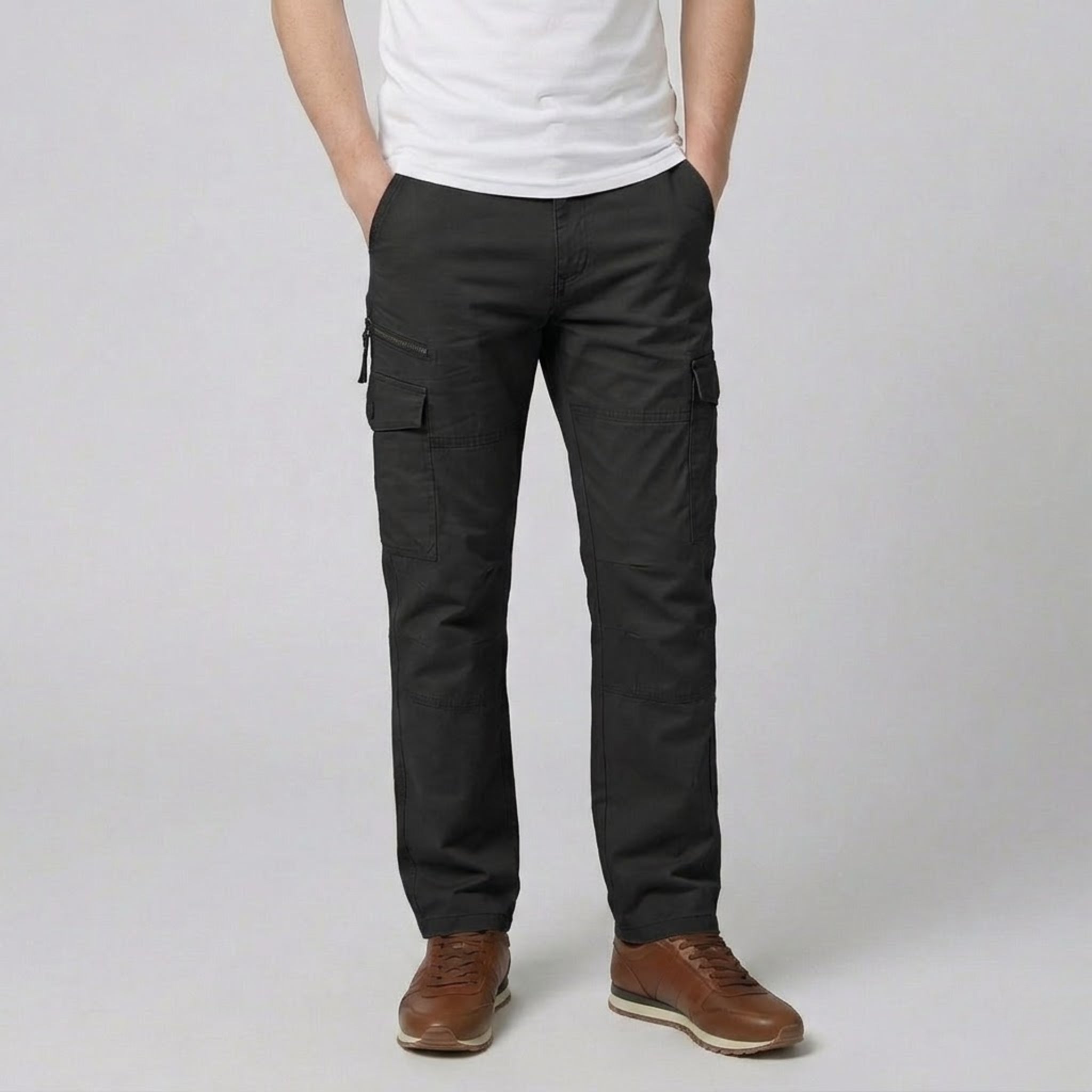 Men’s Multi-Pocket Cargo Trousers | Celestiella