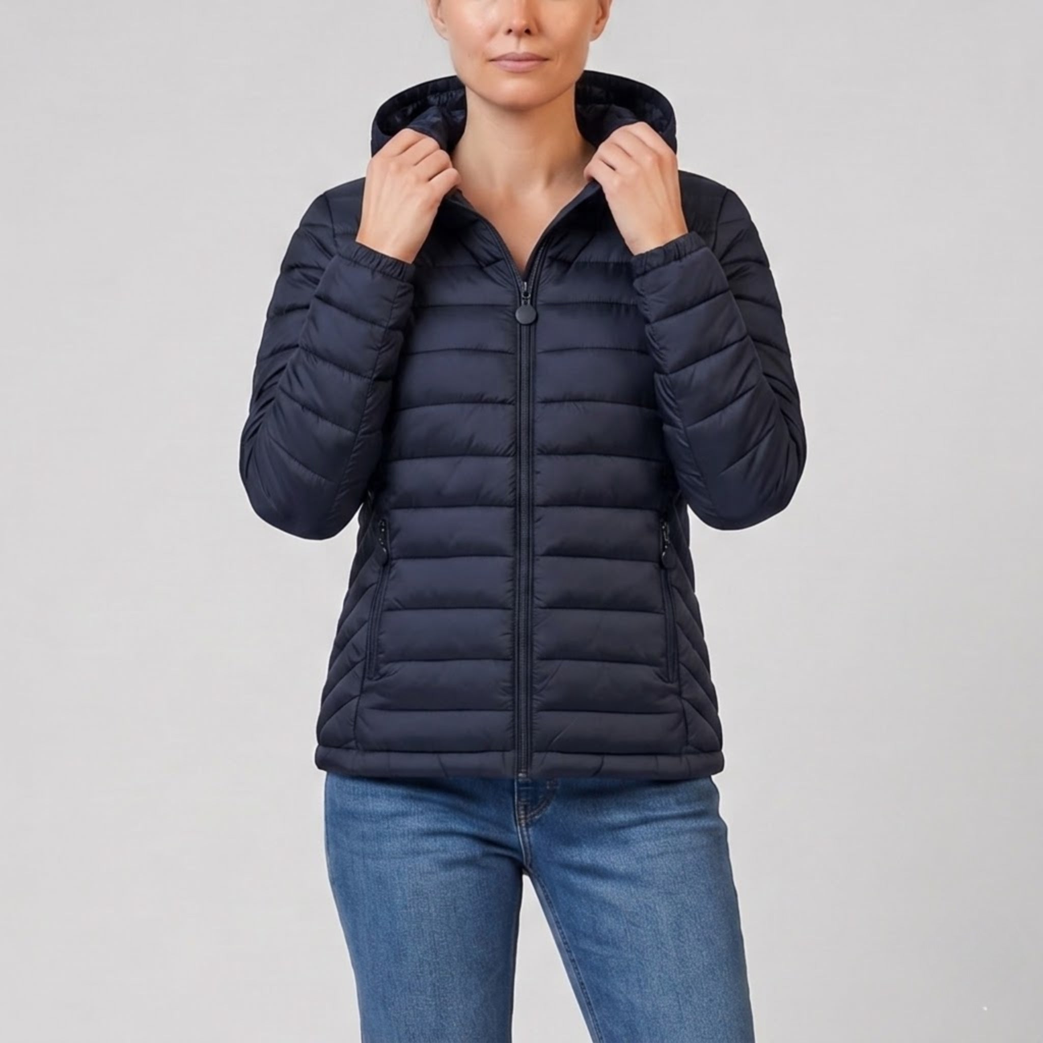 Women’s Lightweight Hooded Puffer Jacket | Celestiella