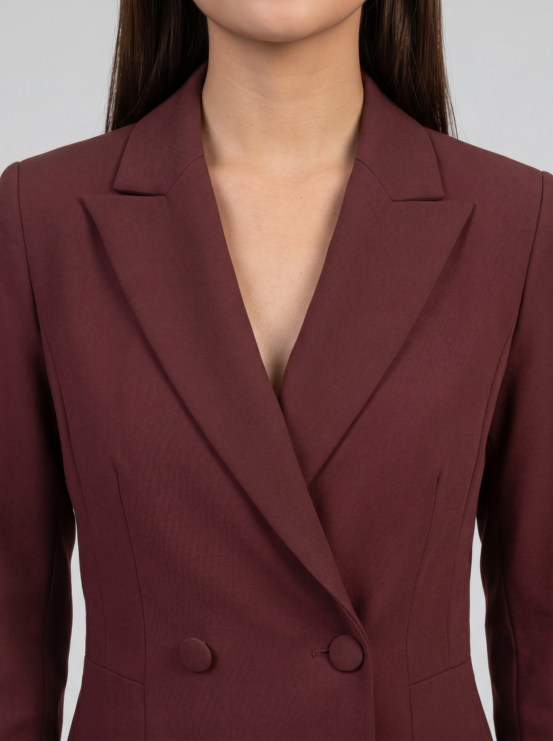 Women's Blazer Dress – Tailored Double-Breasted