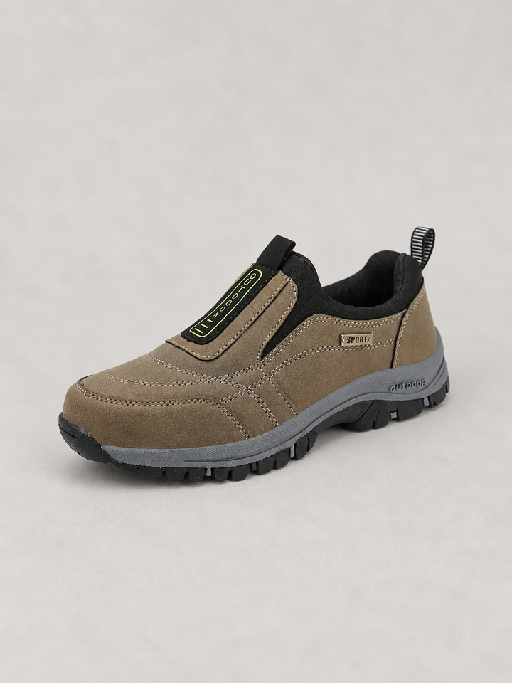 Men’s Comfort Slip-On Walking Shoes with Grip