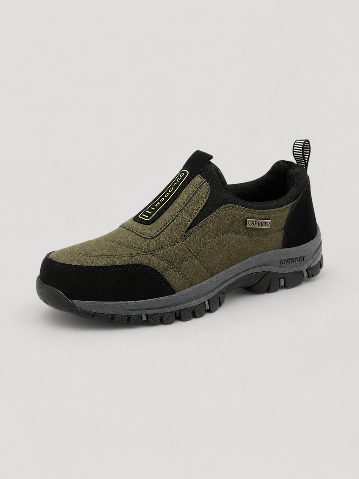Men’s Comfort Slip-On Walking Shoes with Grip