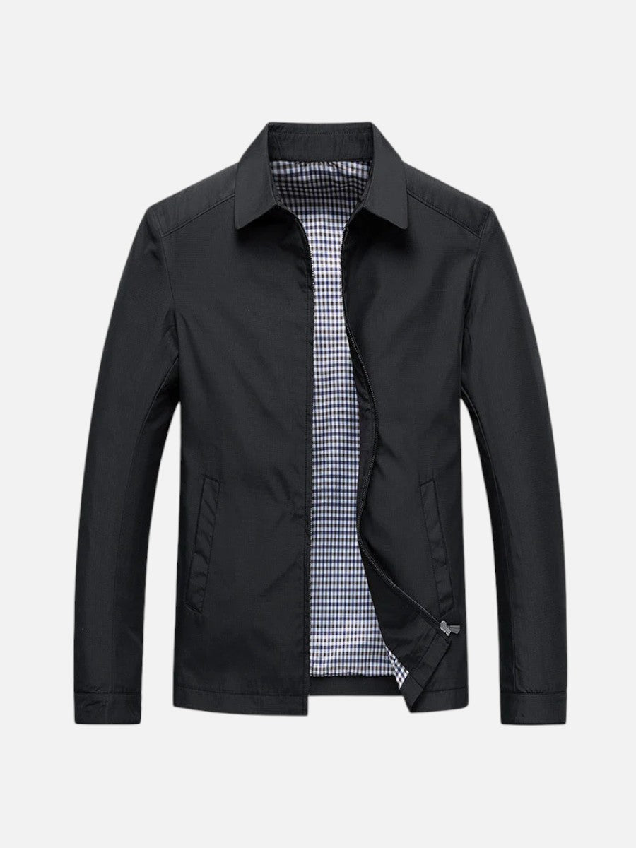 Men’s Lightweight Summer Jacket with Front Zip