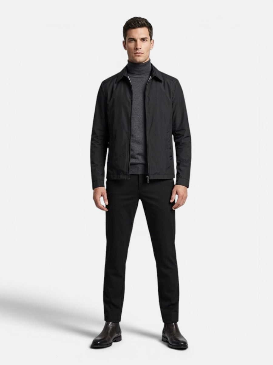 Men’s Lightweight Summer Jacket with Front Zip