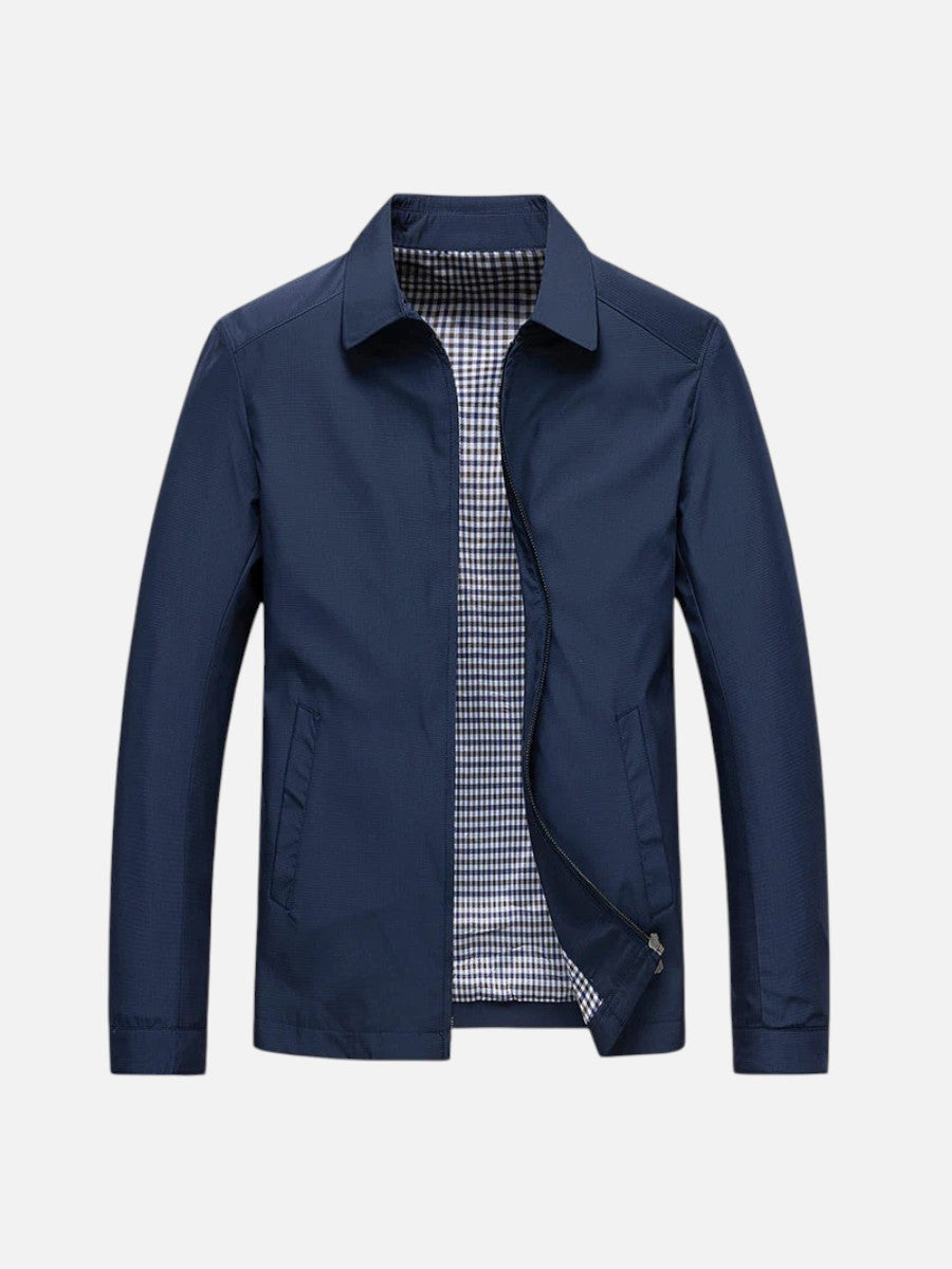 Men’s Lightweight Summer Jacket with Front Zip