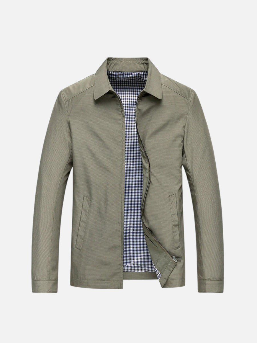 Men’s Lightweight Summer Jacket with Front Zip