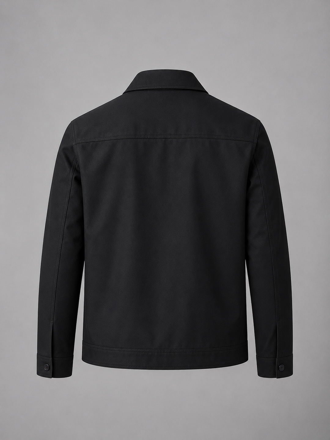 Men's Lightweight Zip Jacket with Clean Finish