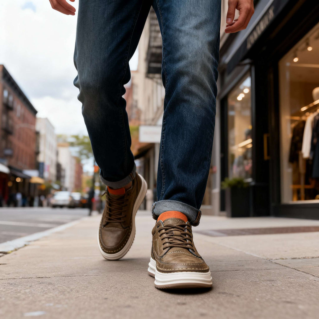Men’s Premium Trainers with Cushioned Comfort