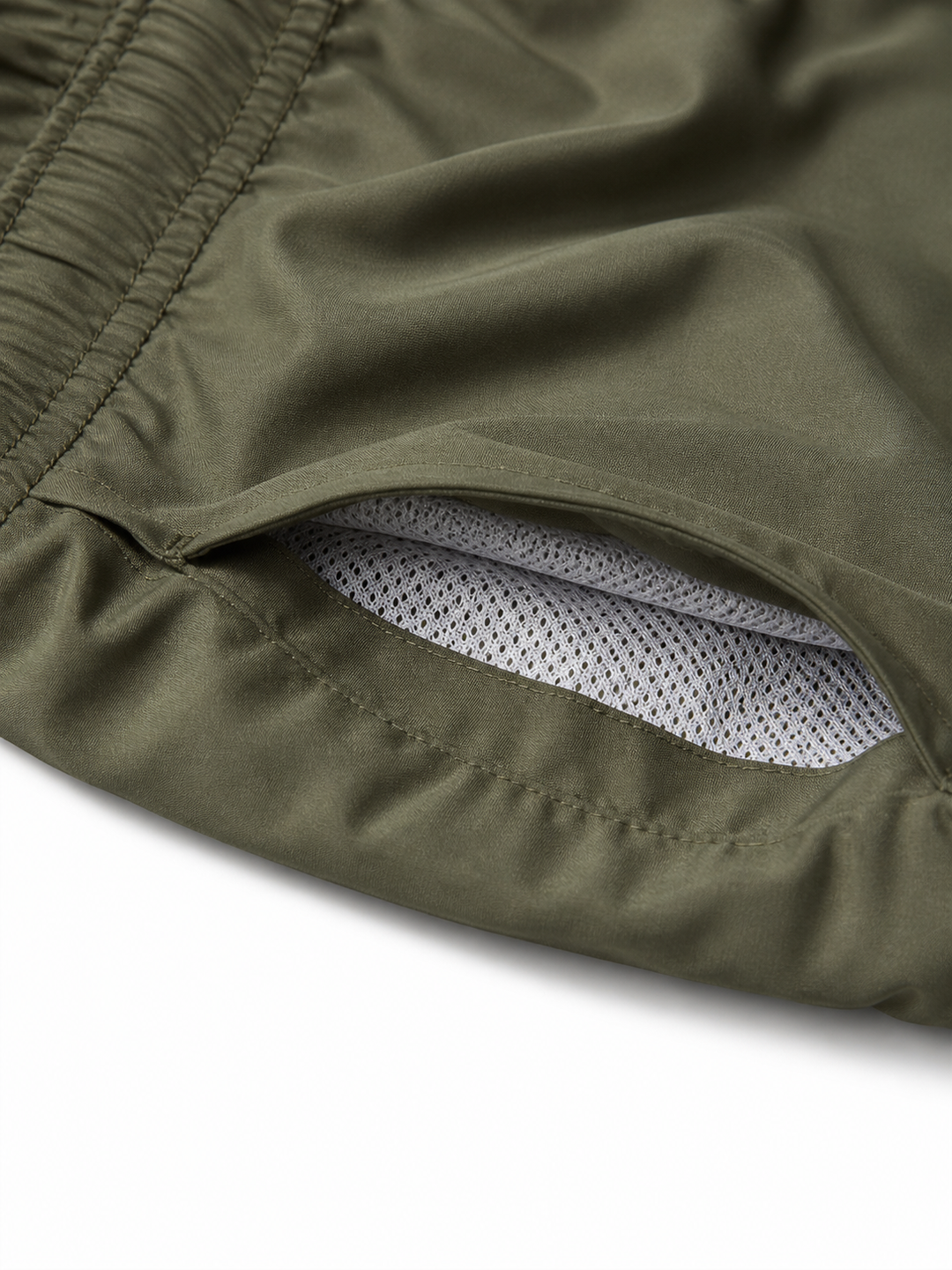 Men’s Quick-Dry Swim Shorts with Drawstring Waistband