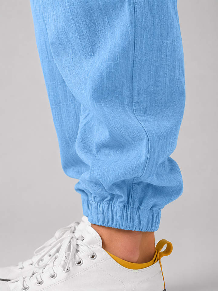 Men’s Relaxed Fit Trousers with Breathable Comfort