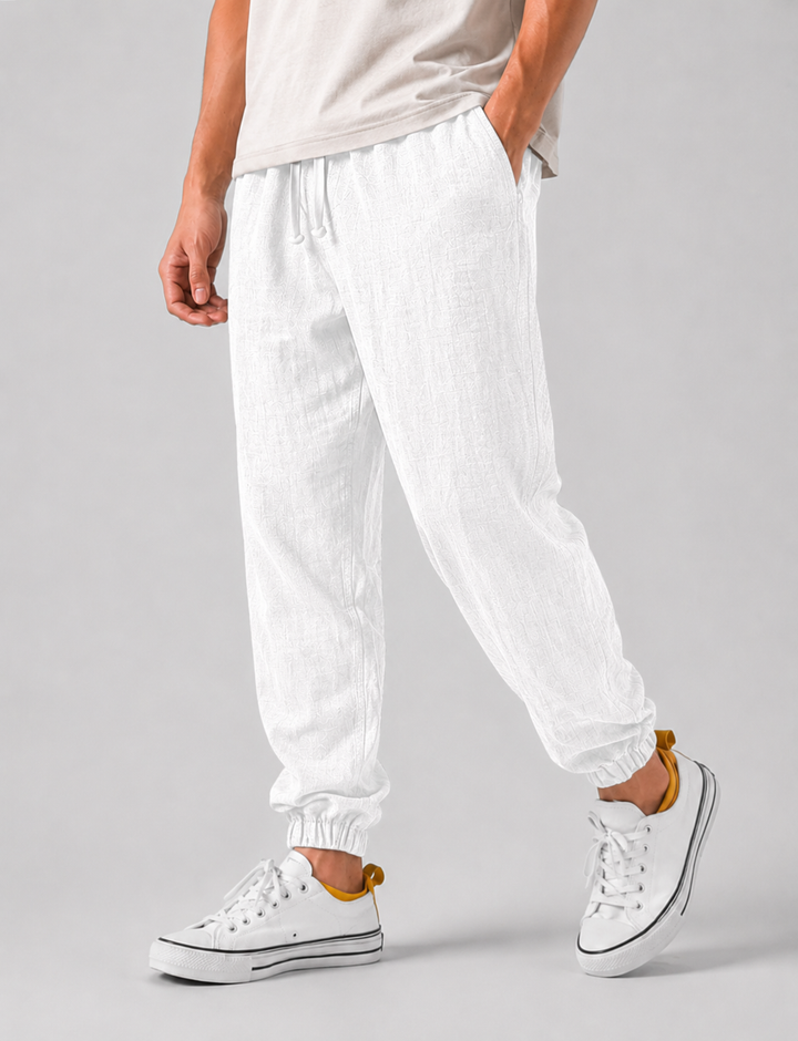 Men’s Relaxed Fit Trousers with Breathable Comfort