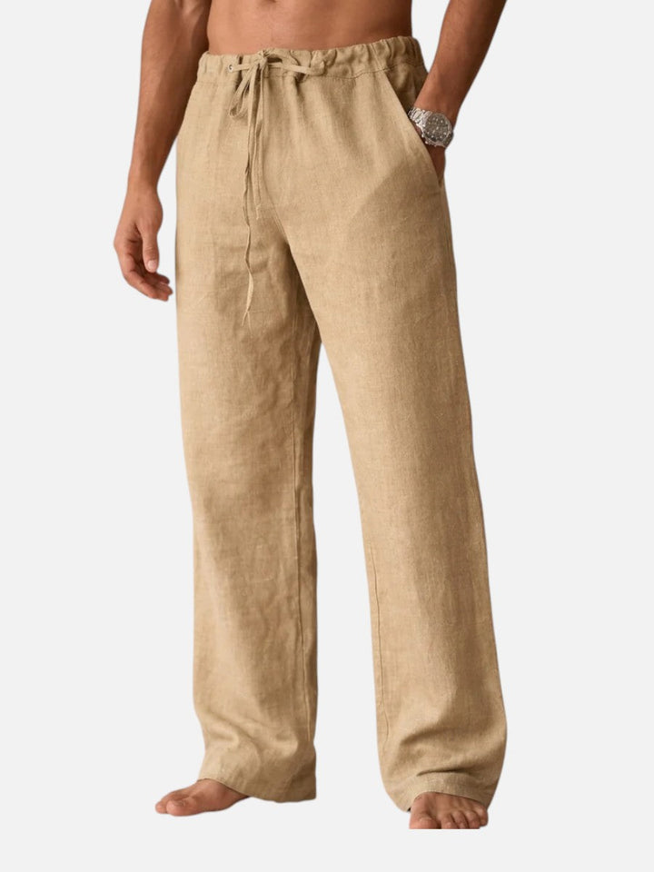 Men’s Relaxed Summer Trousers with Relaxed Fit