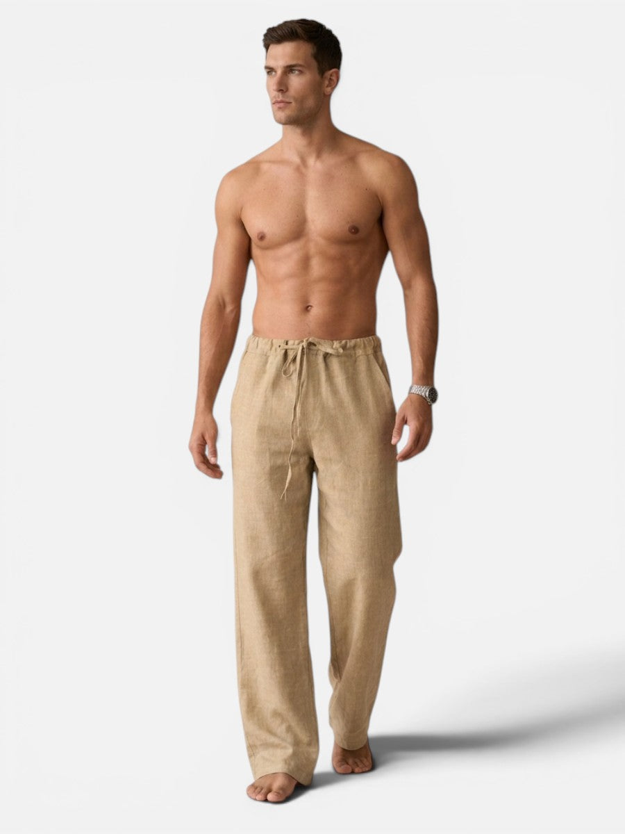 Men’s Relaxed Summer Trousers with Relaxed Fit