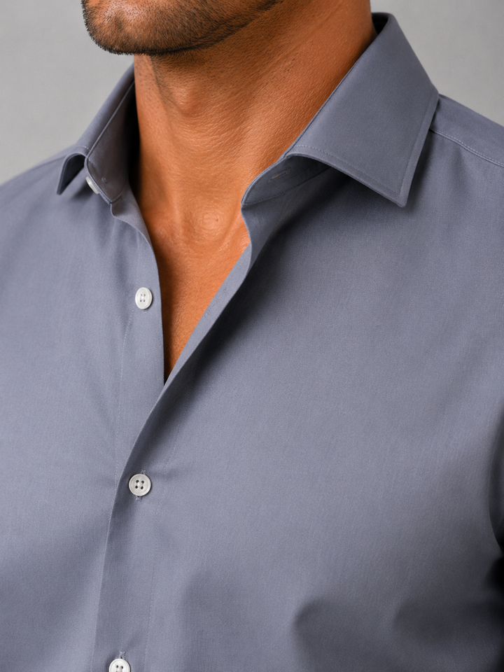 Men’s Slim Fit Dress Shirt with Stretch