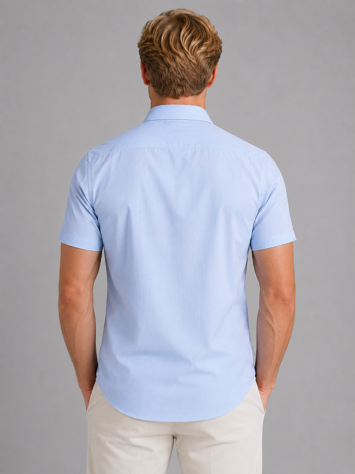 Men’s Slim Fit Shirt with Classic Collar