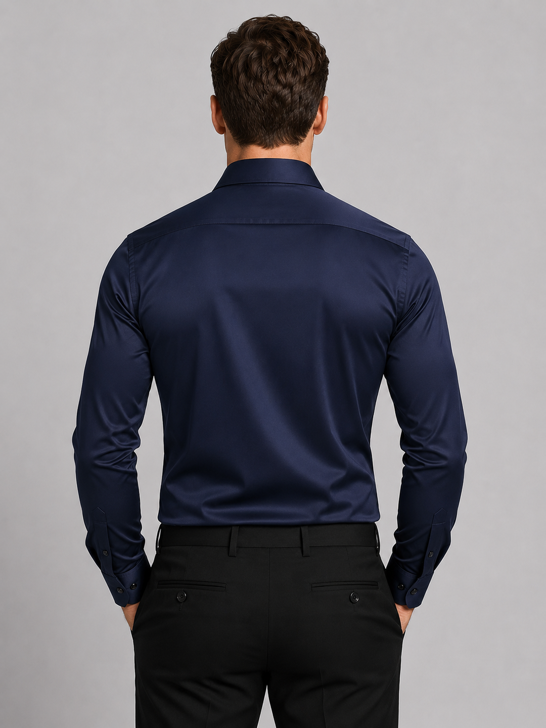 Men’s Slim Fit Shirt with Refined Finish