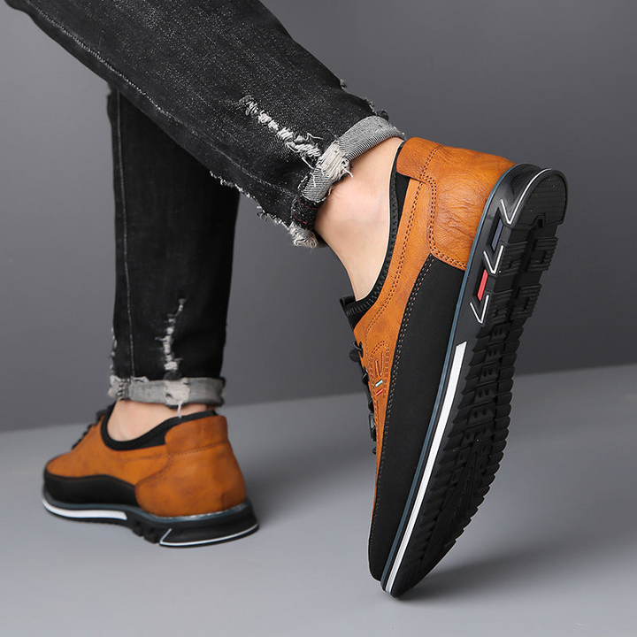 Men’s Smart Casual Shoes with Lace-Up Design