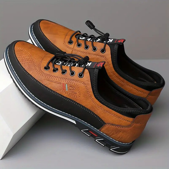 Men’s Smart Casual Shoes with Lace-Up Design