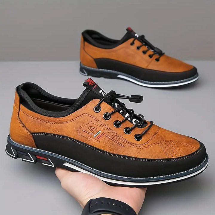 Men’s Smart Casual Shoes with Lace-Up Design