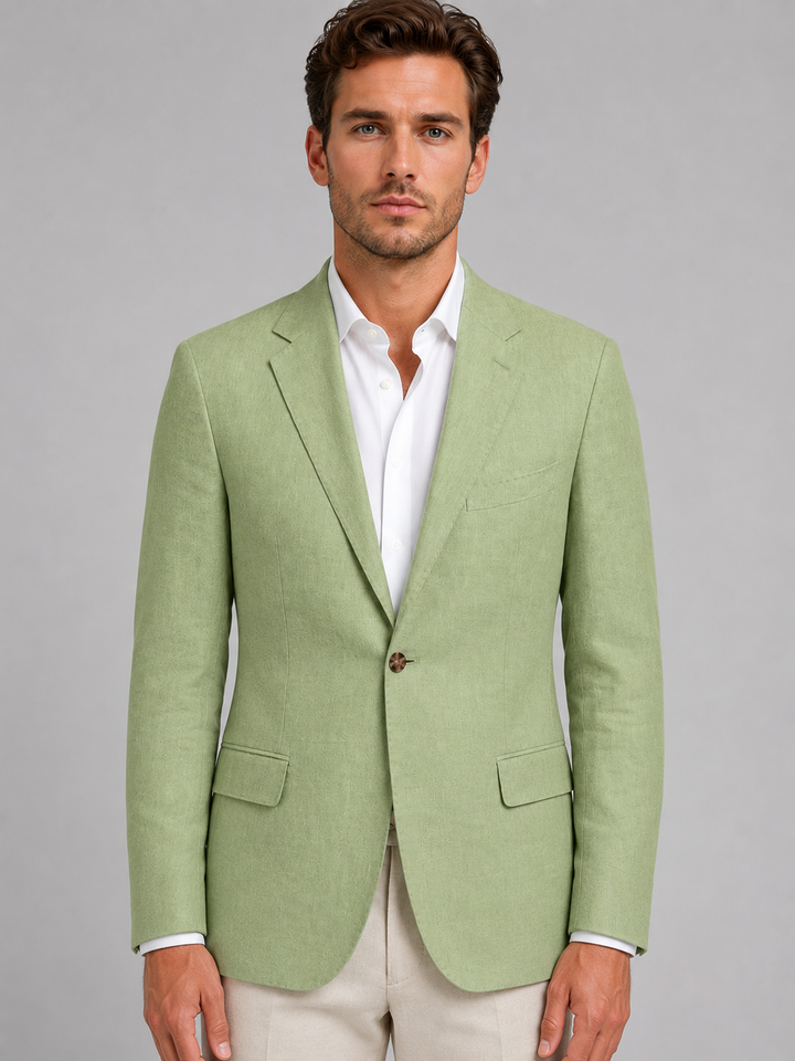 Men's Summer Blazer with Tailored Fit
