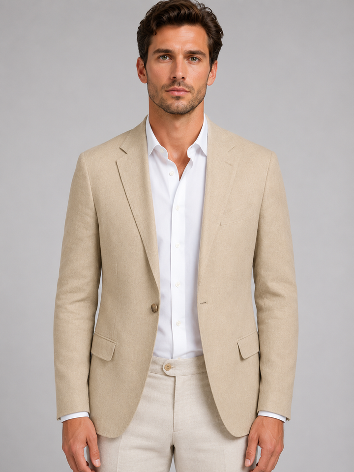 Men's Summer Blazer with Tailored Fit