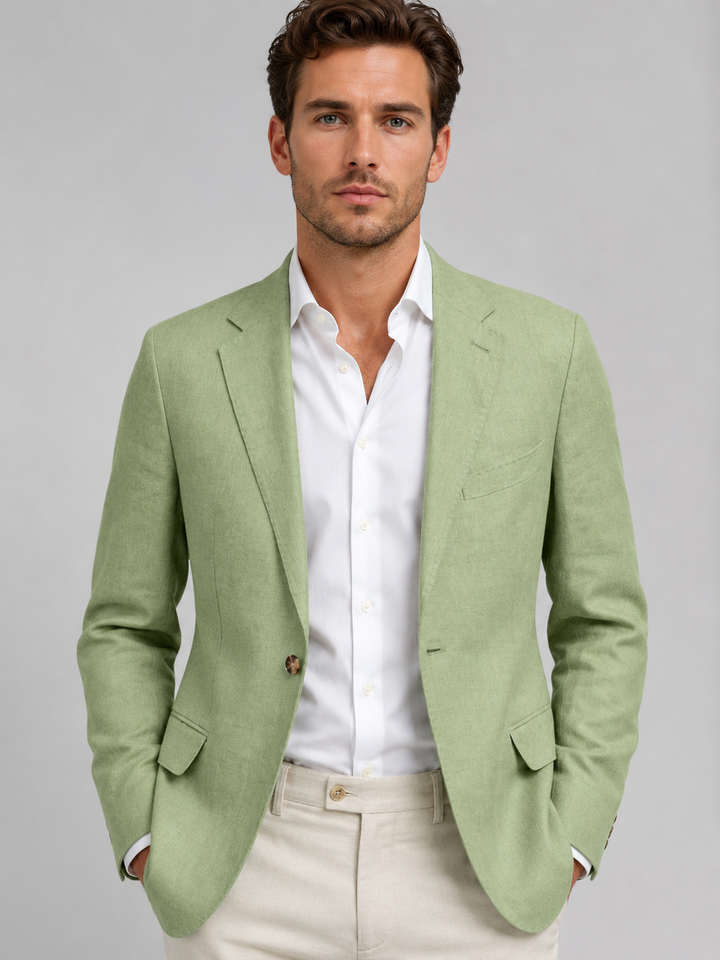 Men's Summer Blazer with Tailored Fit