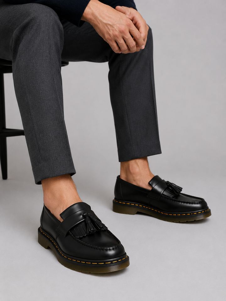 Men’s Tassel Loafers with Cushioned Sole