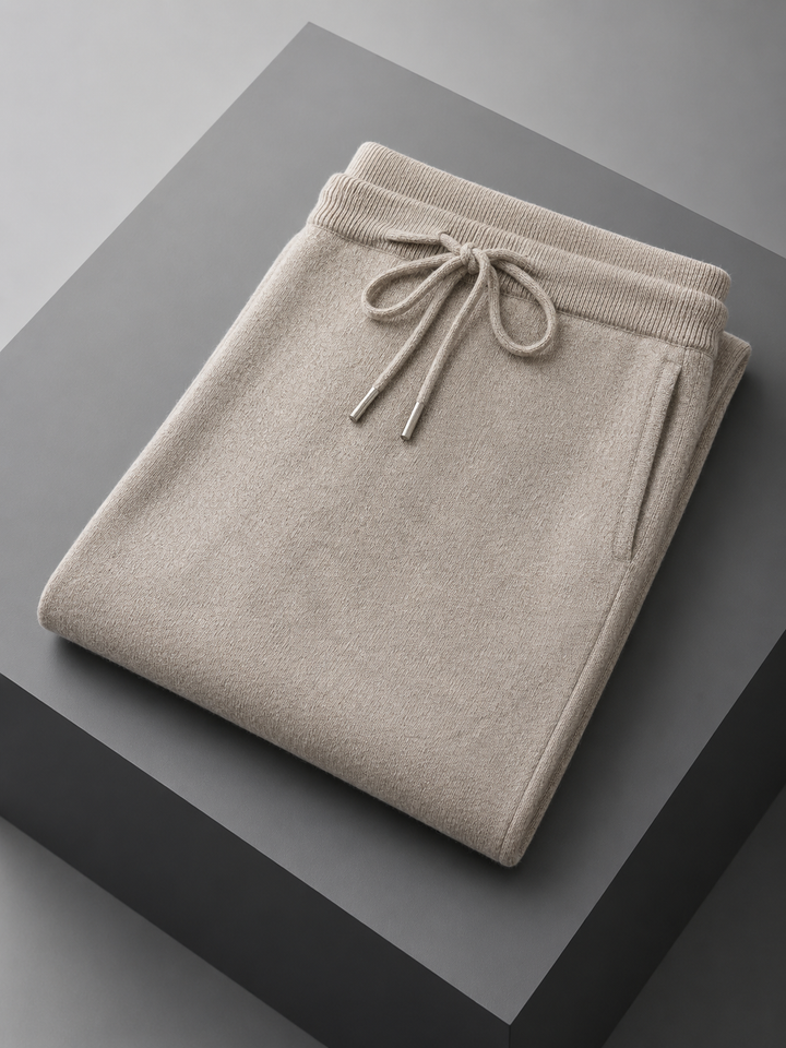 Men’s Zip-Up Lounge Set with Soft Knit