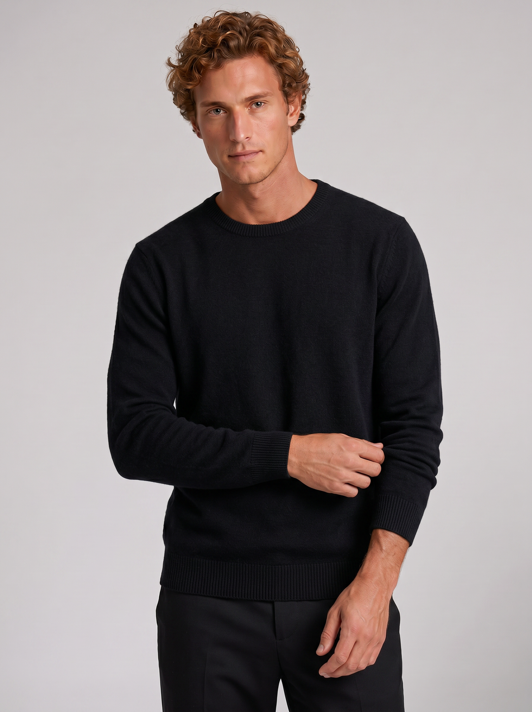 Men's Cashmere Jumper – Crew Neck