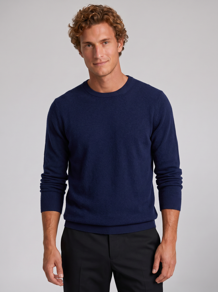 Men's Cashmere Jumper – Crew Neck