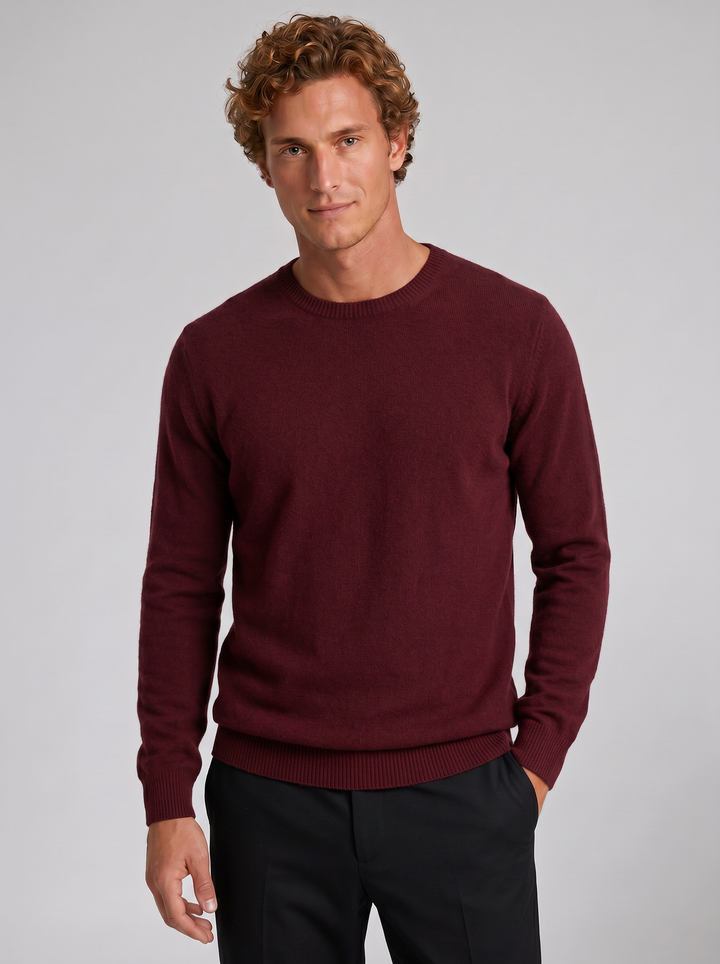 Men's Cashmere Jumper – Crew Neck