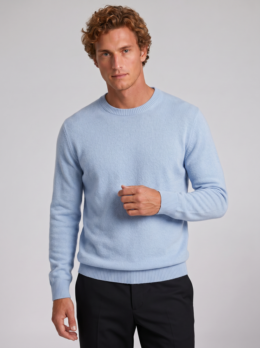 Men's Cashmere Jumper – Crew Neck