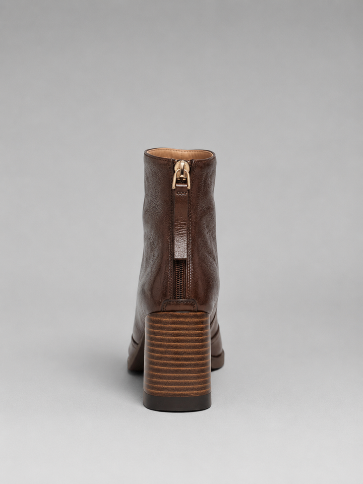 Women's Ankle Boots with Block Heel