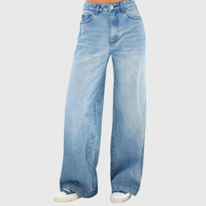 Women's Baggy Trousers with Relaxed Fit for Everyday
