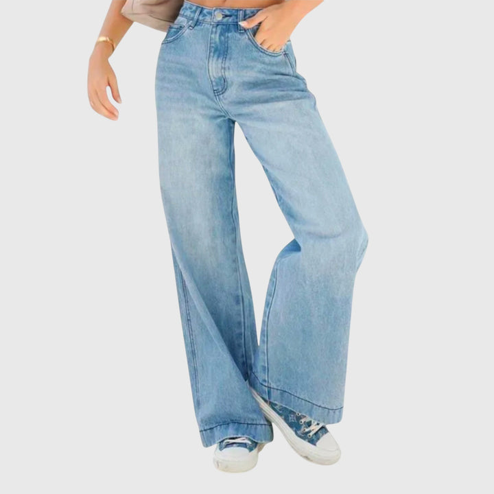 Women's Baggy Trousers with Relaxed Fit for Everyday