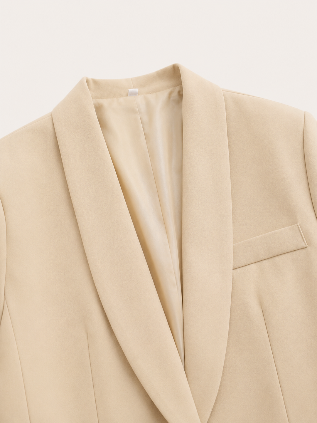 Women’s Belted Blazer with Self-Tie Belt