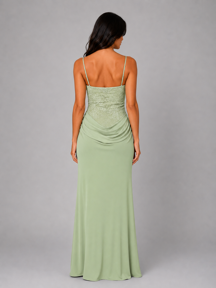 Women’s Bodice Maxi Dress with Ruched
