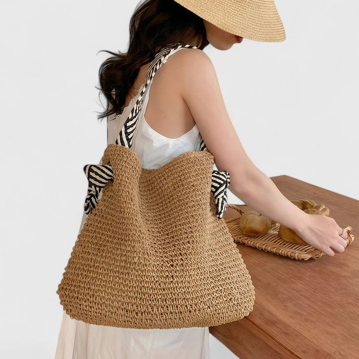 Women's Boho Bag with Handwoven Design for Outings